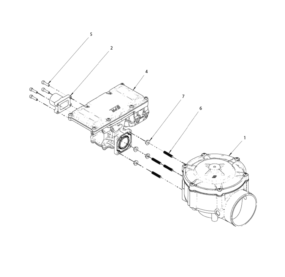 Engine Group - Epr And Mixer Diagram and Parts List for 076830-04  Briggs and Stratton Generator